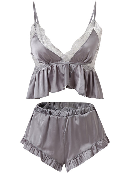 Sexy suspender pajamas