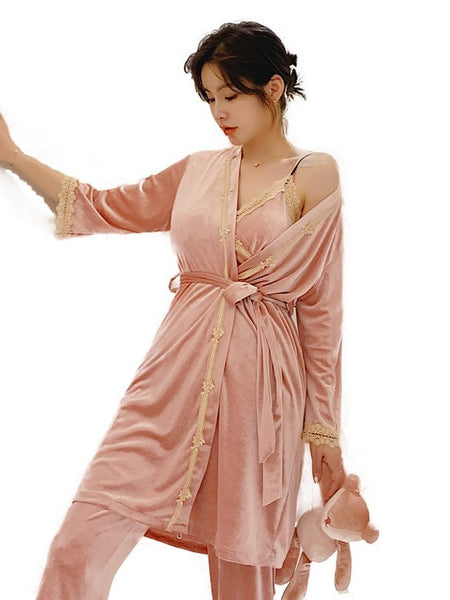 Sexy suspender pajamas
