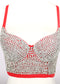Fashion Women's Simple Sling Beaded Bra