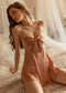 Women's Backless Ice Silk Erotic Lingerie