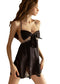 Women's Backless Ice Silk Erotic Lingerie