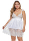 Sexy lace stitching two-piece nightdress