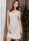 Silkworm silk suspender nightdress