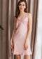 Silkworm silk suspender nightdress