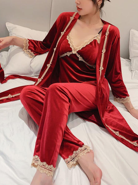 Sexy suspender pajamas