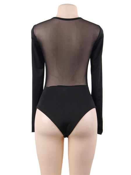Sexy Lingerie Sexy Bodysuit Mesh Perspective