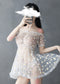 Little Daisy One Shoulder Sexy Nightdress Sexy Lingerie Set