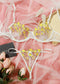 Underwear Floral Embroidery Erotic Lingerie Set