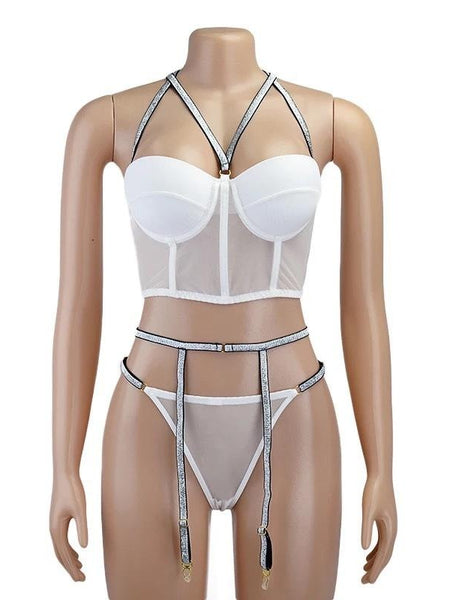 Lingerie Three-point Garter Set