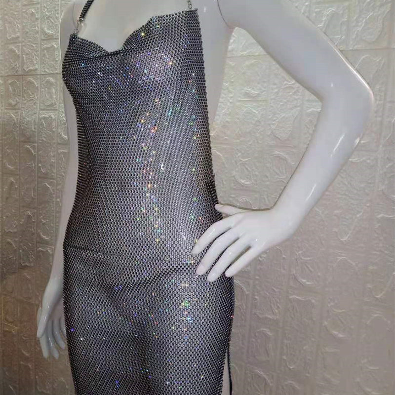 Sexy suspender dress