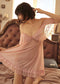Underwear transparent suspender nightdress