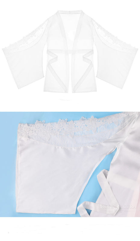 Underwear Women's Water Soluble Embroidery Suspenders Lace Temptation Nightdress