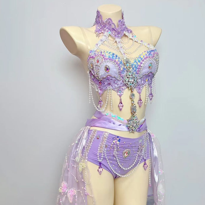 Zixia Fairy Magic Color Organza Vacation Style Dress