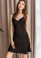 Silkworm silk suspender nightdress