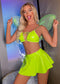 Lingerie Set Emotional Cleavage Split Skirt Wings