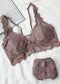 Lace Fashion Bra Set Sexy Gathering French Lingerie