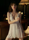Summer ice silk suspender nightdress