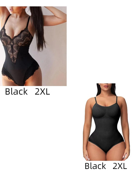 Lace Lace Stitching  Bodysuit Erotic Lingerie Women