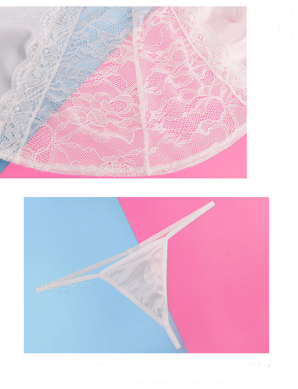Underwear Women's Water Soluble Embroidery Suspenders Lace Temptation Nightdress