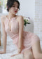 Lace suspender nightdress