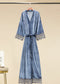 Long-sleeve Fleece Suspender Nightdress Gold Velvet Pajamas