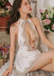 Lace lingerie nightgown