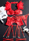 Embroidered Garter Strap Sexy Lingerie