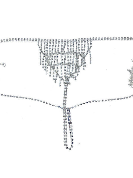 Rhinestone Sexy Lingerie Suit Body Chain