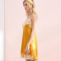 Summer thin suspender nightdress