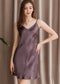 Silkworm silk suspender nightdress