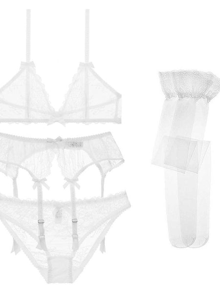 Ladies French Triangle Cup Lingerie Set