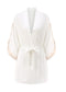 Women's Spring And Autumn Ice Silk Lace Suspender Nightdress