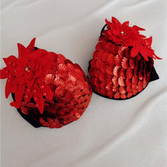 Handmade Sequined Mermaid Scale Bikini Lingerie