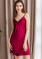 Silkworm silk suspender nightdress