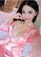 Silk pajamas suspenders nightdress
