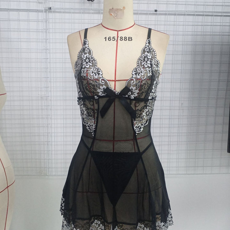 Lace Body Shaping Temptation Transparent Lingerie