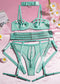 Gather Chest Strap Hollowed Out Lingerie For Women