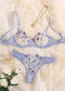 Ladies Sweet Low Waist Lace Lingerie Set