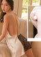 Ice silk suspender nightdress