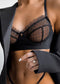Mesh sexy lingerie set