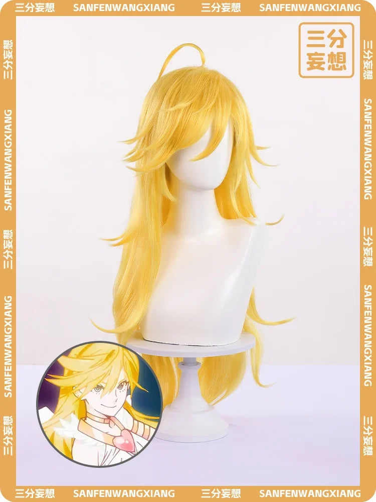 2025new Stocking/Panty Anarchy Cosplay Anime Panty & Stocking with Garterbelt Costume Stocking Panty Wig Halloween Carnival Suit