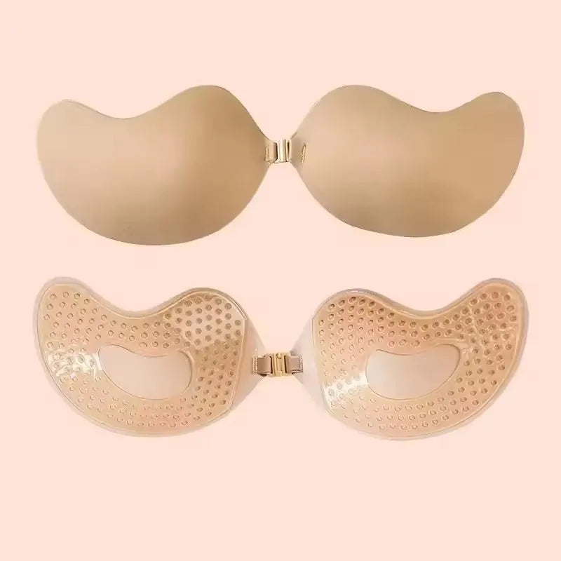 1 Piece Invisible Stick-On Lift Bra, Strapless & Seamless Push Up Anti-convex Bra, Women's Lingerie & Underwear Accessories