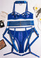 Gather Chest Strap Hollowed Out Lingerie For Women
