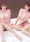 New Style Lingerie Embroidered Perspective Nightgown