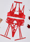 Love Drill Buckle Sexy Cutout Embroidered Sexy Lingerie Suit