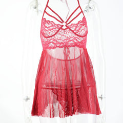 Sexy Lingerie New Strap Nightdress