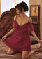 Underwear transparent suspender nightdress