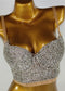 Fashion Women's Simple Sling Beaded Bra