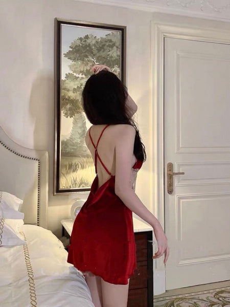 French  Nightdress Pure Desire Suspender Skirt