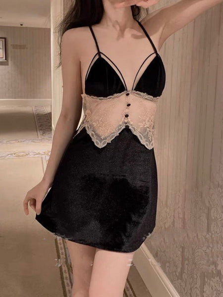 French  Nightdress Pure Desire Suspender Skirt